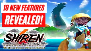 Shiren the Wanderer The Mystery Dungeon of Serpentcoil Island 10 New Features Announced Reveal