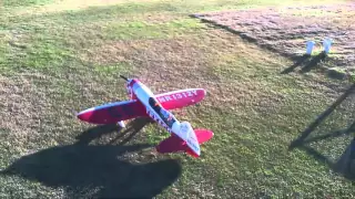 Hobbyking Gee Bee R3 Re-Maiden and Crash