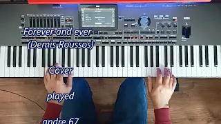 Forever and ever- (Demis Roussos)- Korg Pa4x Cover.