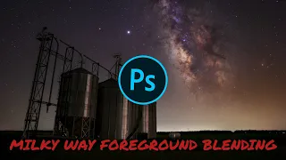 How to blend a foreground with a Milky Way background!