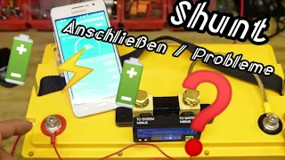 Shunt anschließen/verkabeln und Problem mit Peripherie z.B. B2B-Lader/Ladebooster 🔋⚡🔋