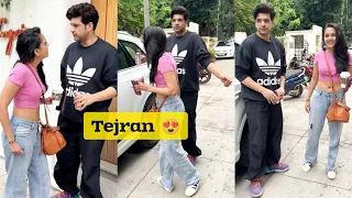 Tejasswi Prakash & Karan Kundra Spotted in Bandra 😍💖🔥📸