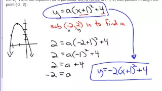 Math 521B Chapter 3 Key Concepts (Quadratic Functions) Part 1