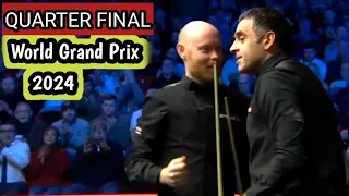 Ronnie O'Sullivan Vs Gary Wilson Quarter-Final | World Grand Prix 2024