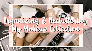 Organizing & Decluttering My Makeup Collection | Julia Adams