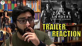 ZACK SNYDER'S JUSTICE LEAGUE TRAILER REACTION