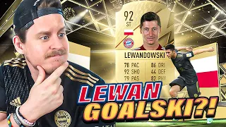 IS HE GOOD IN FIFA 22?! 92 LEWANDOWSKI PLAYER REVIEW! FIFA 22 Ultimate Team