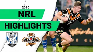 Bulldogs v Wests Tigers Match Highlights | Round 7 2020 | Telstra Premiership | NRL