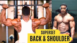 Secrets of Back and Shoulder Superset Training