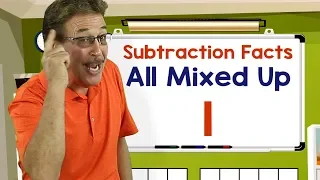 Subtraction Facts All Mixed Up 1 | Math Songs for Kids | Jack Hartmann