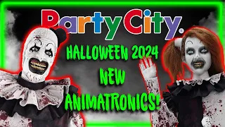 ART THE CLOWN AND LITTLE PALE GIRL ANIMATRONICS?! NEW FOR PARTY CITY / HALLOWEEN CITY HALLOWEEN 2024