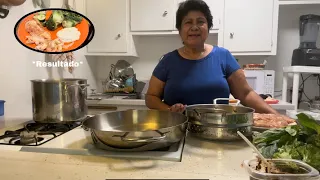 Cocinando pechuga de pollo y verduras al vapor Y UNA AGUA FRESCA DE LIMÓN