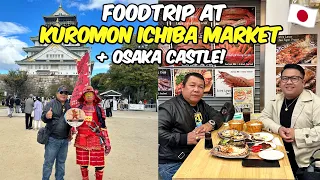Let’s go to Kuromon Market + Osaka Castle! 🇯🇵 | Jm Banquicio