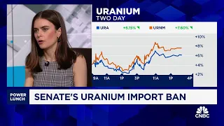 Uranium stocks surge as US Senate passes Russian import ban