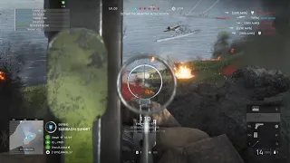 Just a casual game of BFV that looks like a movie