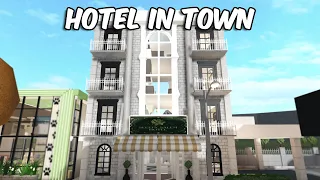 BUILDING A HOTEL in my BLOXBURG TOWN