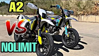 HUSQVARNA 701 A2 VS NO LIMITADA | TEST RIDE #supermoto #bikelife #husqvarna #701