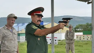 Огневая подготовка Полтавских полков Таманского казачьего отдела