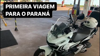 Viajei 670 km com a Honda ADV!