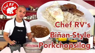Biñan-style PorkchopSiLog