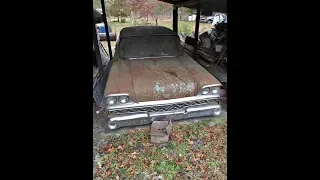 1959 FORD FAIRLANE 500 GALAXY BARN FIND RESCUE