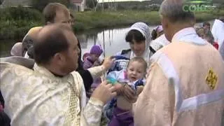 Массовое крещение в п. Станционный-Полевской