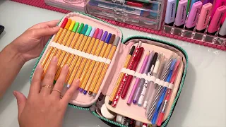 organizando meu estojo 100 pens da kipling 2023  (volta às aulas pós feriado) ✨