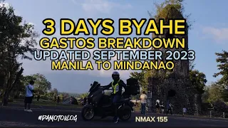 Manila to Mindanao/ Solo Ride/ Nmax155/ Gastos Breakdown/ Matnog Port/ Part 1.