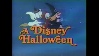 A Disney Halloween - October 30, 1981 CBS - Host Segments - Happy 41th Anniversary!!!! Super HTF