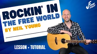 Neil Young Rockin in the Free World Guitar Lesson + Tutorial