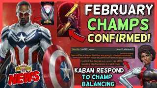 Misty Knight & Captain America Sam Wilson Confirmed | Kabam Respond to Champ Balancing & More [MCN]