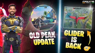 Free Fire India Advance Server Is Here😱||Free Fire Old Peak is Back😀||Free Fire Glider aa Gaya