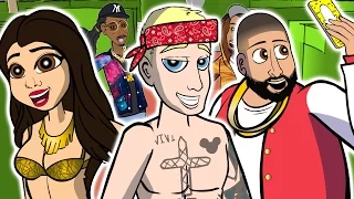 DJ Khaled ft. Justin Bieber - I'm the One (CARTOON PARODY)