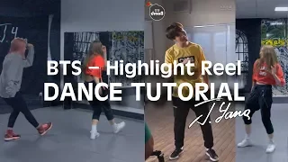 BTS - Highlight Reel (Troye Sivan - 'Youth' / Choreography) _ dance tutorial by J.Yana (ft. Eva)