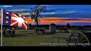 Gettysburg, Pennsylvania Flag - Adams County