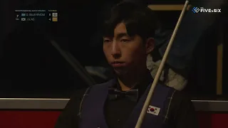 Semi Final - Dimitrios SELEVENTAS vs Jun Sang KO (World Championship Juniors 3-Cushion 2022)