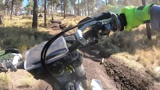 Enduro en el Iztaccíhuatl con la Husqvarna FE 450 diciembre 2021