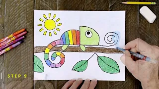 How to Draw a Chameleon