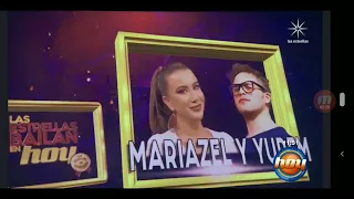 Maria Zel y yurem #lasestrellasbailanenhoy  #campeondecampeones  2022 10 10