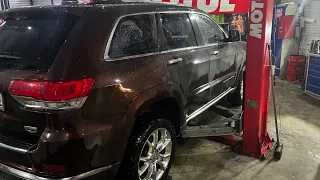 Замена масла в АКПП Jeep Grand Cherokee WK2 ZF 8hp45