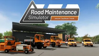 Road Maintenance Simulator / Episode 6 - Repair Work of Damaged Traffic Signs