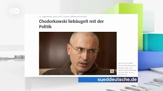 Немецкие СМИ: Ходорковский - конкурент Путина?