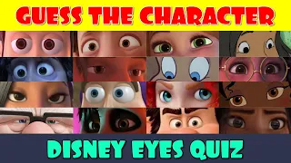 Guess the Disney Character by the Eyes