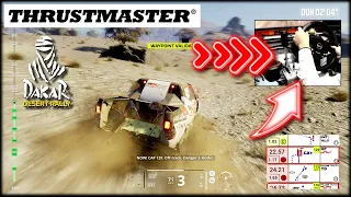 TOYOTA GR Hilux IMA / Thrustmaster Wheel + TH8S H-shifter gameplay Dakar Desert Rally PS5 PC