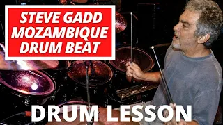 Steve Gadd Mozambique Drum Beat - Afro-Cuban Drum Lesson