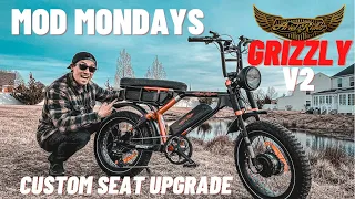 ARIEL RIDER Grizzly v2 Extended SEAT UPGRADE & INSTALL | E-bike Mod Mondays