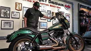 David's Custom Harley-Davidson Dyna Low Rider S (FXDLS) │Walk-Around and Ride
