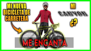 Bicicleta CANYON de CARRETERA para 2023 ▶︎MI NUEVA BICI ES INCREIBLE ❗️❗️