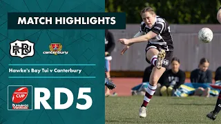 RD 5 HIGHLIGHTS: Hawke's Bay v Canterbury (Farah Palmer Cup 2023)