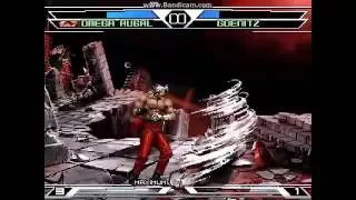 Omega Rugal 95(yo) VS Goenitz "KOF MUGEN"